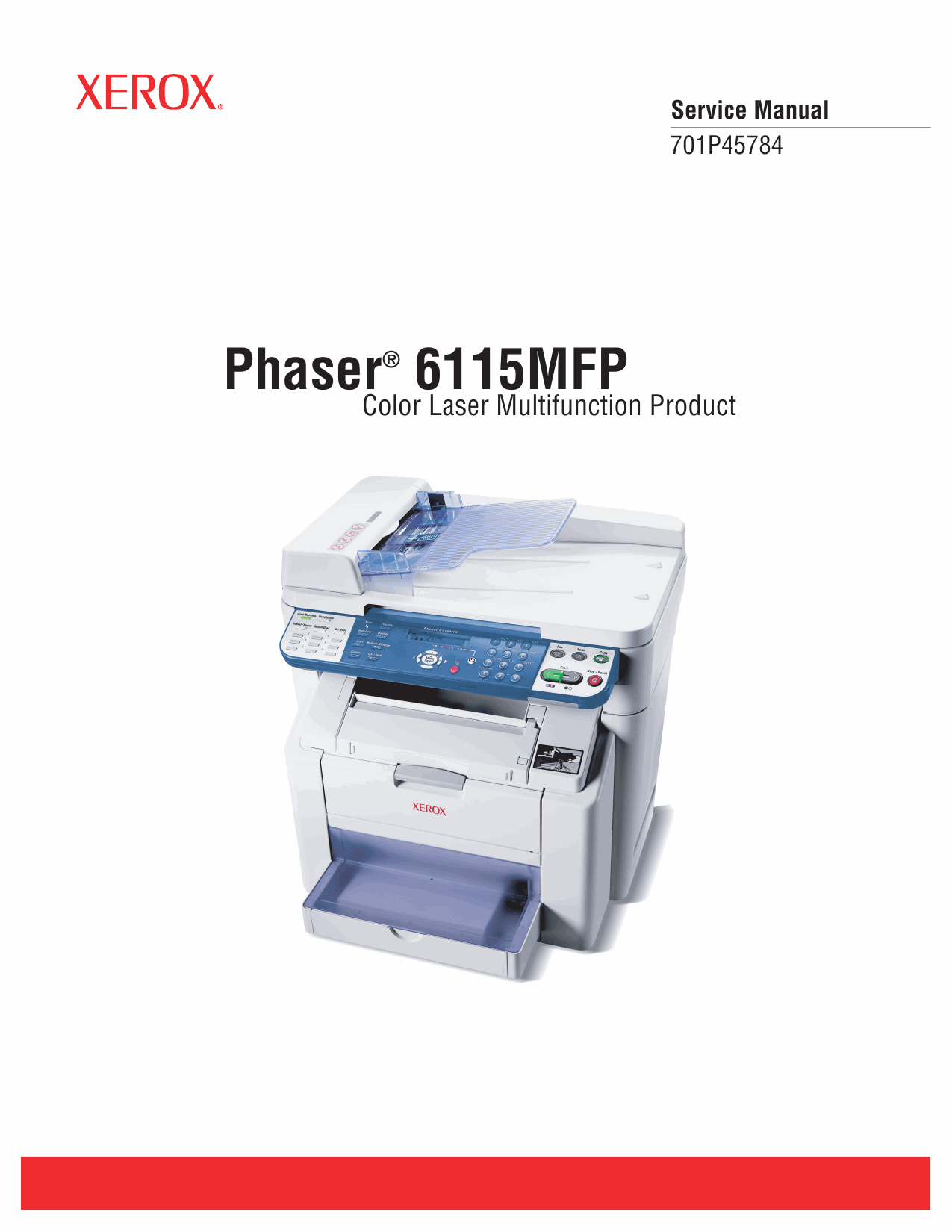 Xerox Phaser 6115-MFP Parts List and Service Manual-1